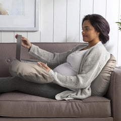 Total Body Pregnancy Pillow with Organic Cotton Pillow Cover